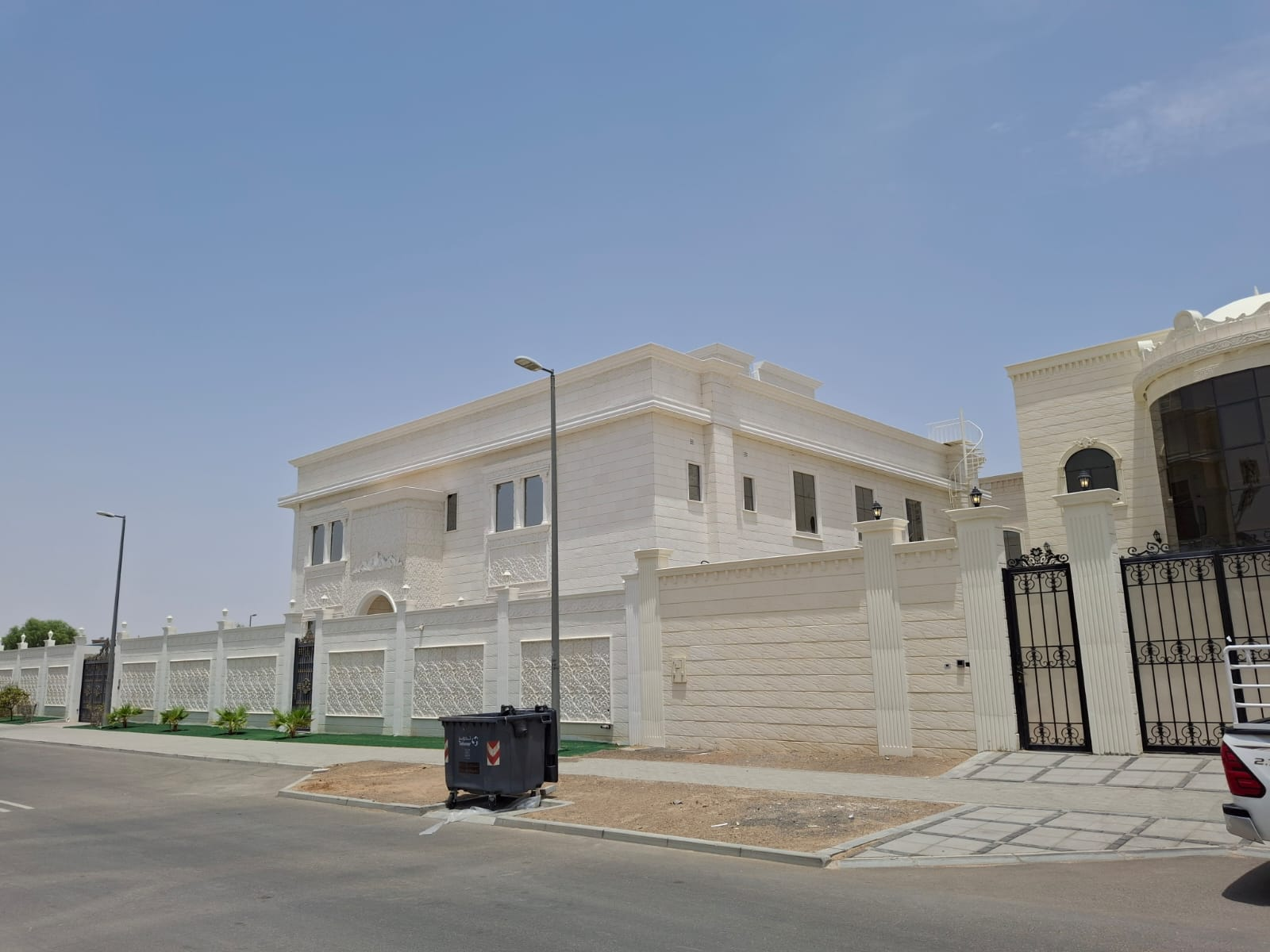 Luxury Villa Facade Moisture Protection