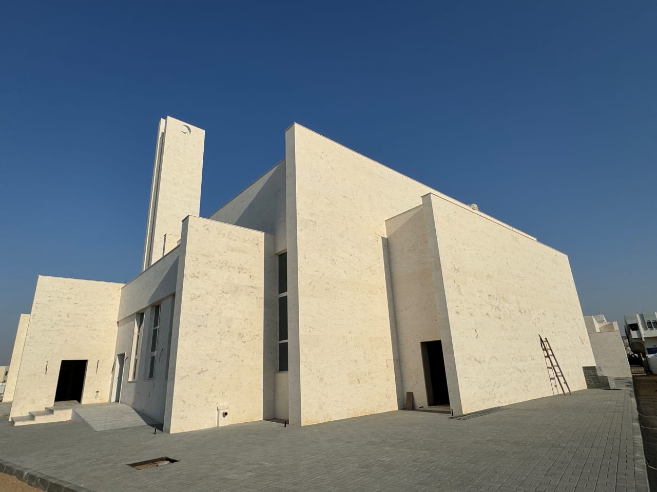 Modern Masjid Side Perspective